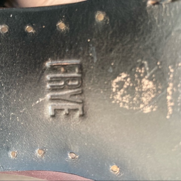 FRYE Sz 5.5B Dara  Chelsea Style Dark Brown Booties - Picture 9 of 10